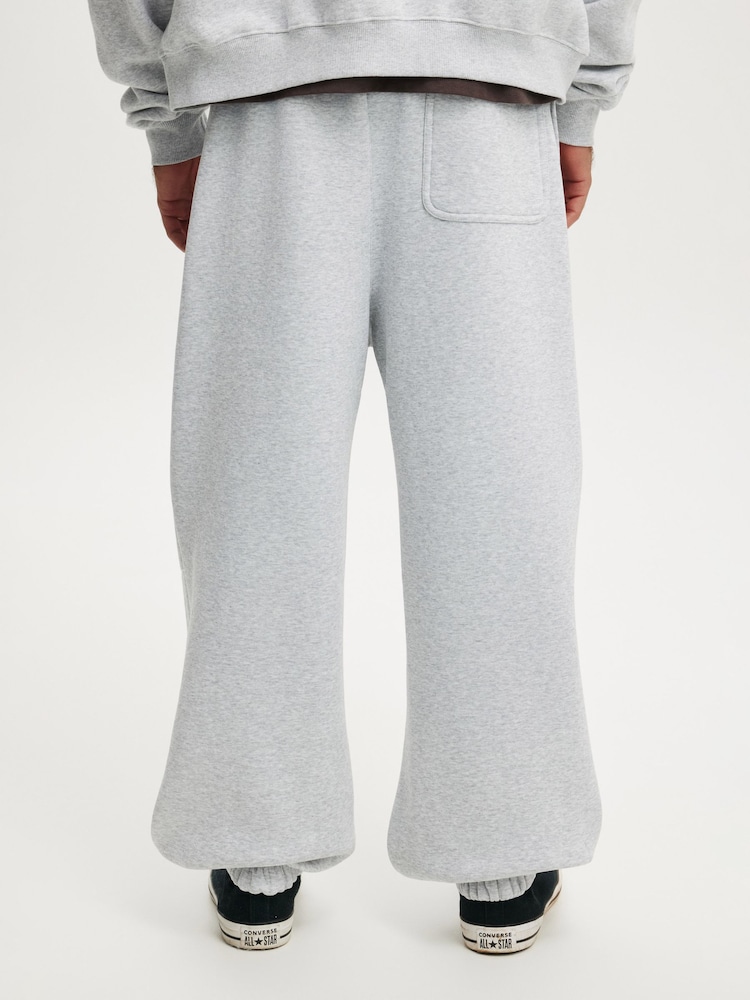 Cotton On Grey Super Baggy Cuffed Track Joggers - Image 2 of 5 Cotton On Grey Super Baggy Cuffed Track Joggers - Image 2 of 5