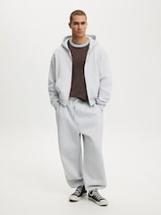 Cotton On Grey Super Baggy Cuffed Track Joggers - Image 3 of 5