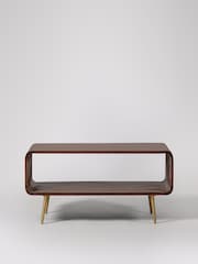 Swoon Mid Brown Harring Acacia Wood Media Unit - Image 2 of 7