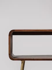 Swoon Mid Brown Harring Acacia Wood Media Unit - Image 5 of 7