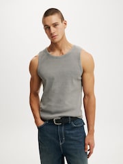 灰色 - Cotton On Rib Tank Top - 圖片 1/4