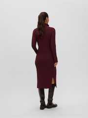 Mamalicious Maternity and Nursing Long Sleeve Knitted Midi Dress - 6суретінің 3 суреті