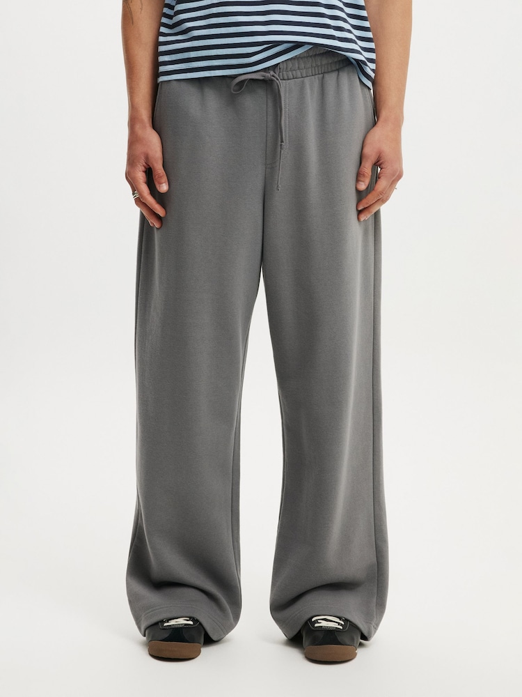 Cotton On Grey Super Baggy Trousers - Image 1 of 4 Cotton On Grey Super Baggy Trousers - Image 1 of 4