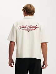 Cotton On Cream Ventura Short Sleeve Shirt - Image 2 of 4