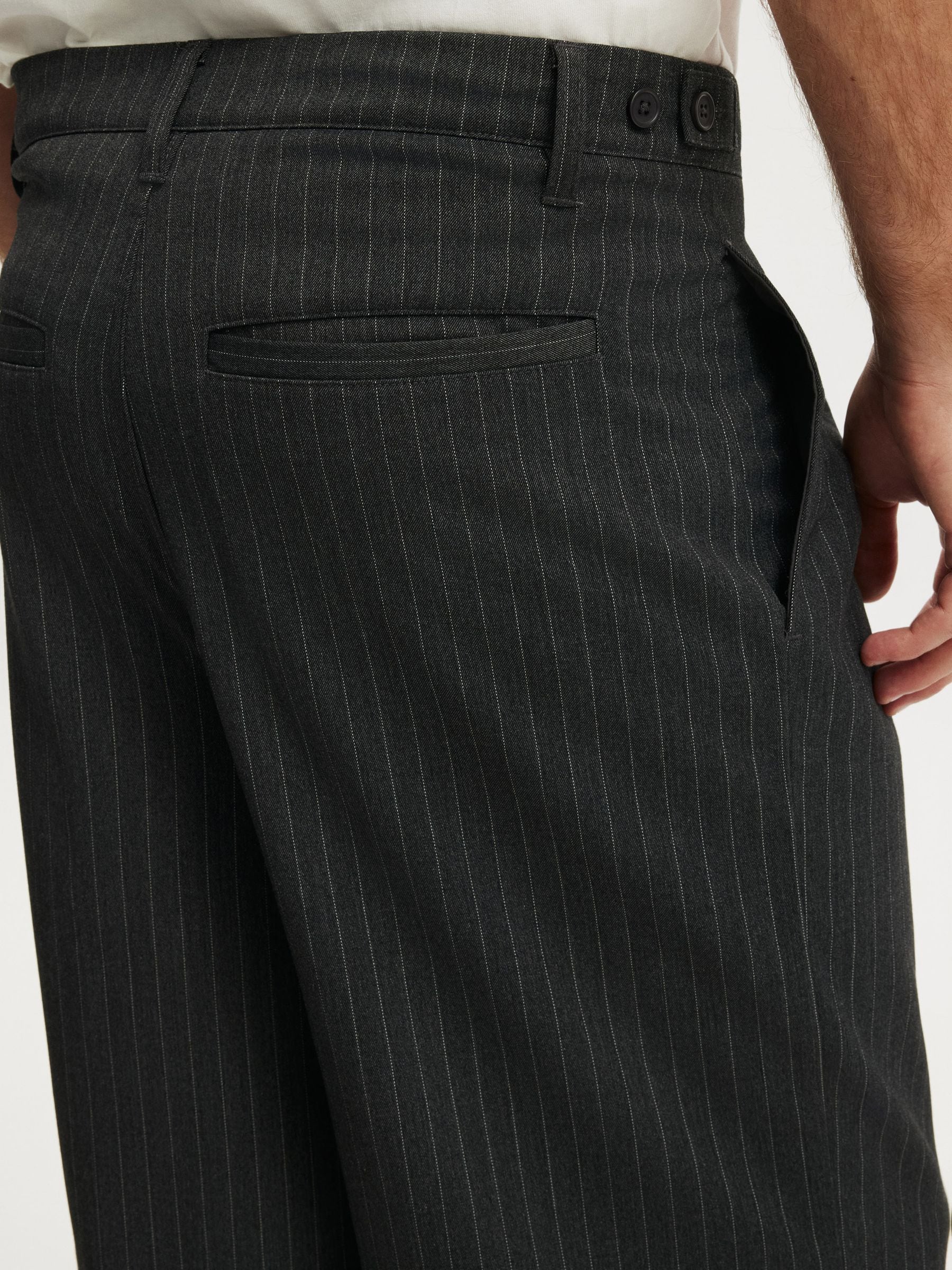 Buy Cotton On Grey Super Baggy Pleated Trousers from Next Canada