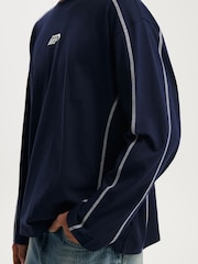Cotton On Blue Regular Fit Graphic Long Sleeve T-Shirt - Image 4 of 4