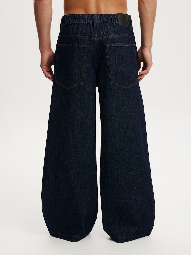 Cotton On Blue Y2K Super Baggy Jeans - Image 2 of 6