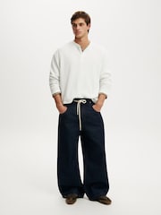 Cotton On Blue Y2K Super Baggy Jeans - Image 3 of 6
