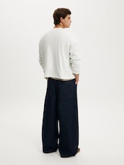 Cotton On Blue Y2K Super Baggy Jeans - Image 4 of 6