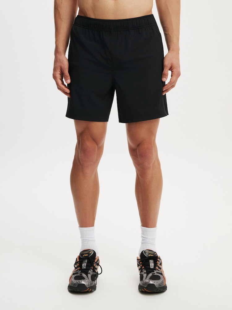 Cotton On Black Easy Active Shorts - Image 1 of 7 Cotton On Black Easy Active Shorts - Image 1 of 7
