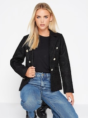 PixieGirl Petite Black Boucle Blazer - Image 4 of 4