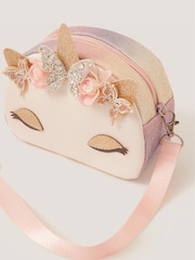 Monsoon Pink Unicorn Multi Use Bag - Image 2 of 2