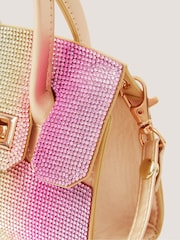 Monsoon Gold Clara Rainbow Diamanté Bag - Image 2 of 2