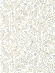 Scion Pebble Pomona Dove & Deer A4 Wallpaper Sample - Image 2 of 2