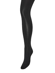 Mamalicious Black Maternity 200 Denier Tights 2 Pack - Image 6 of 6