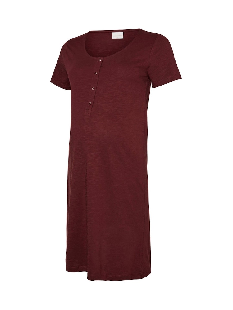Mamalicious Red Maternity And Nursing Nightie - Image 6 of 6