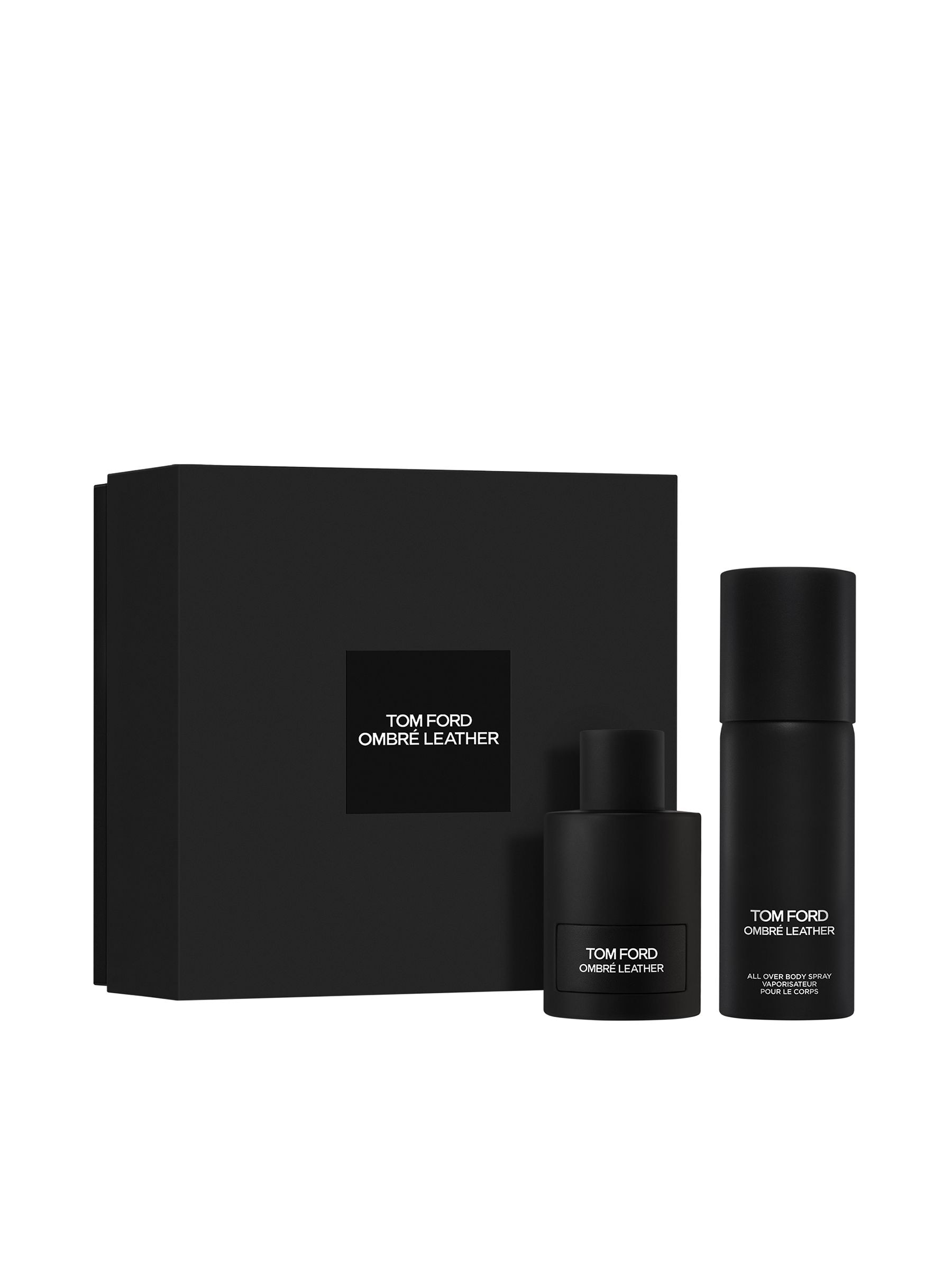 Tom Ford Unisex Black Ombré Leather Eau De Parfum Gift Set - Image 1