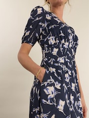 Baukjen Blue Myra A-line Dress - Image 3 of 5