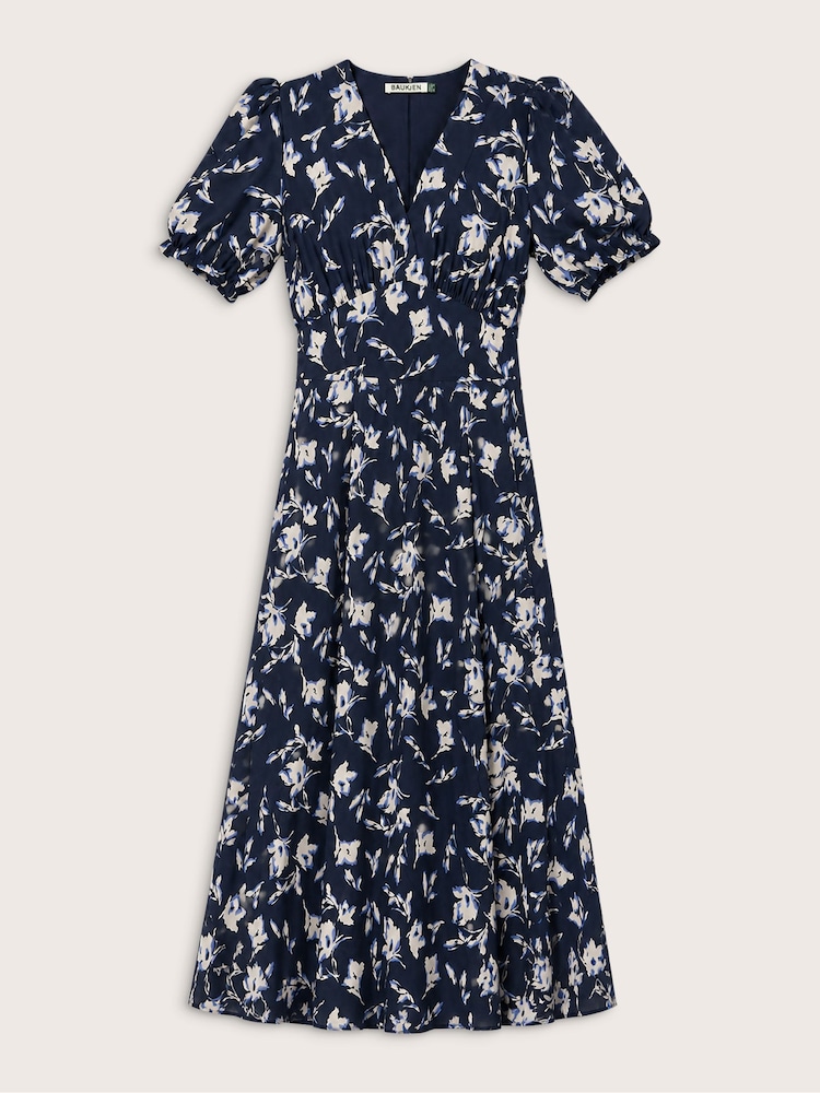 Baukjen Blue Myra A-line Dress - Image 5 of 5