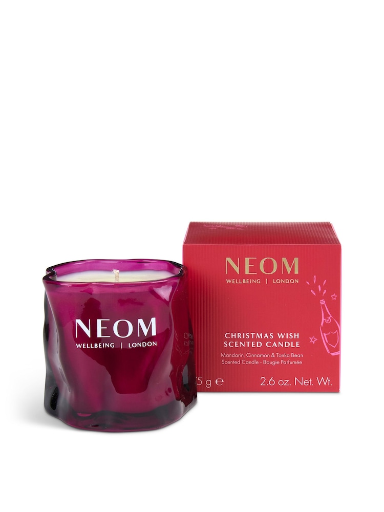 NEOM Christmas Wish Travel Candle 75g - Image 1 of 7 NEOM Christmas Wish Travel Candle 75g - Image 1 of 7