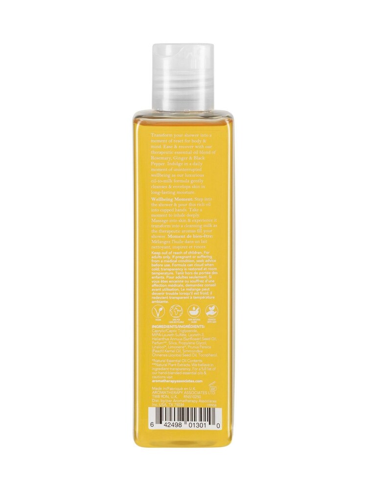 Aromatherapy Associates Shower Oil 250ml - Image 2 of 3 Aromatherapy Associates Shower Oil 250ml - Image 2 of 3
