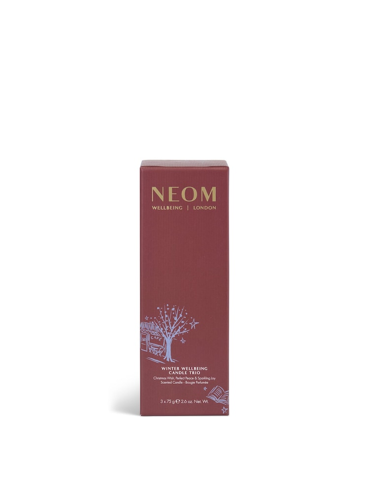 Neom Winter Wellbeing Candle Trio (Worth £63) - Image 7 of 7 Neom Winter Wellbeing Candle Trio (Worth £63) - Image 7 of 7