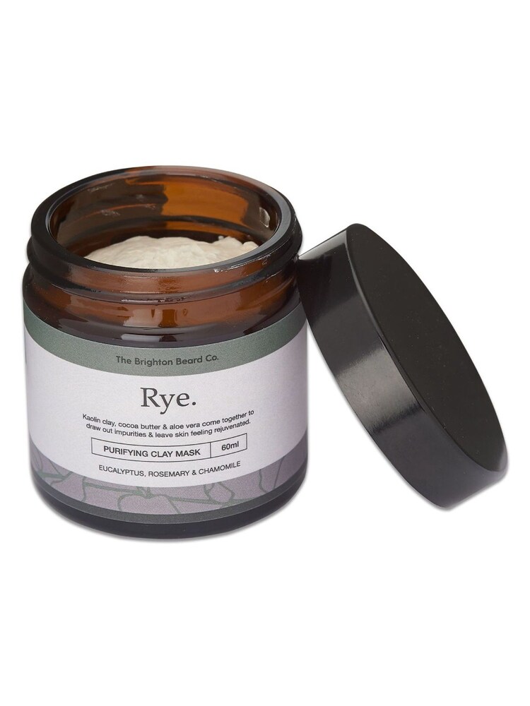 The Brighton Beard Co. Rye Purifying Clay Mask 60g - Image 2 of 4
