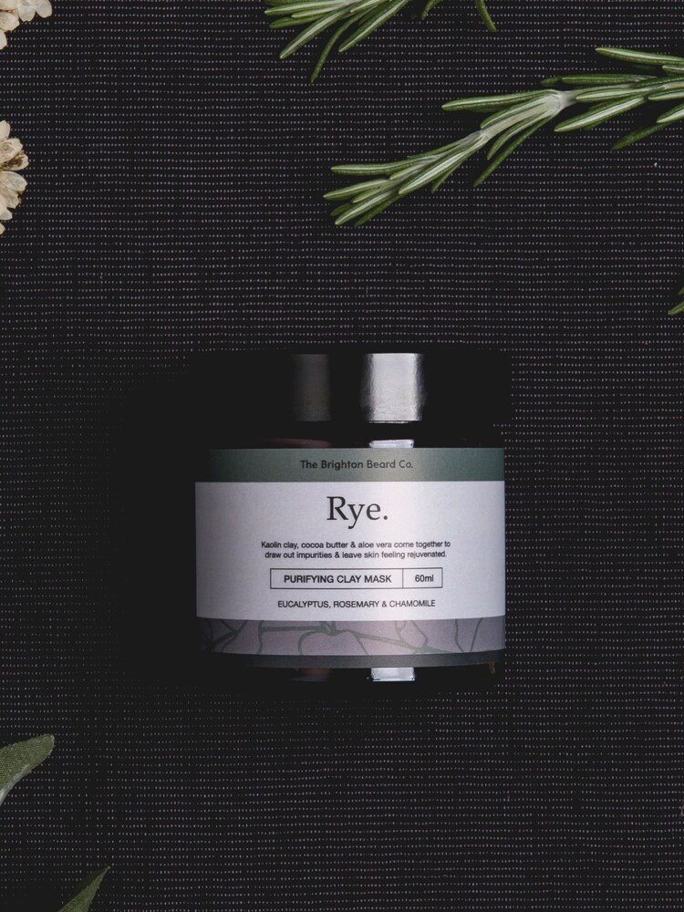 The Brighton Beard Co. Rye Purifying Clay Mask 60g - Image 4 of 4