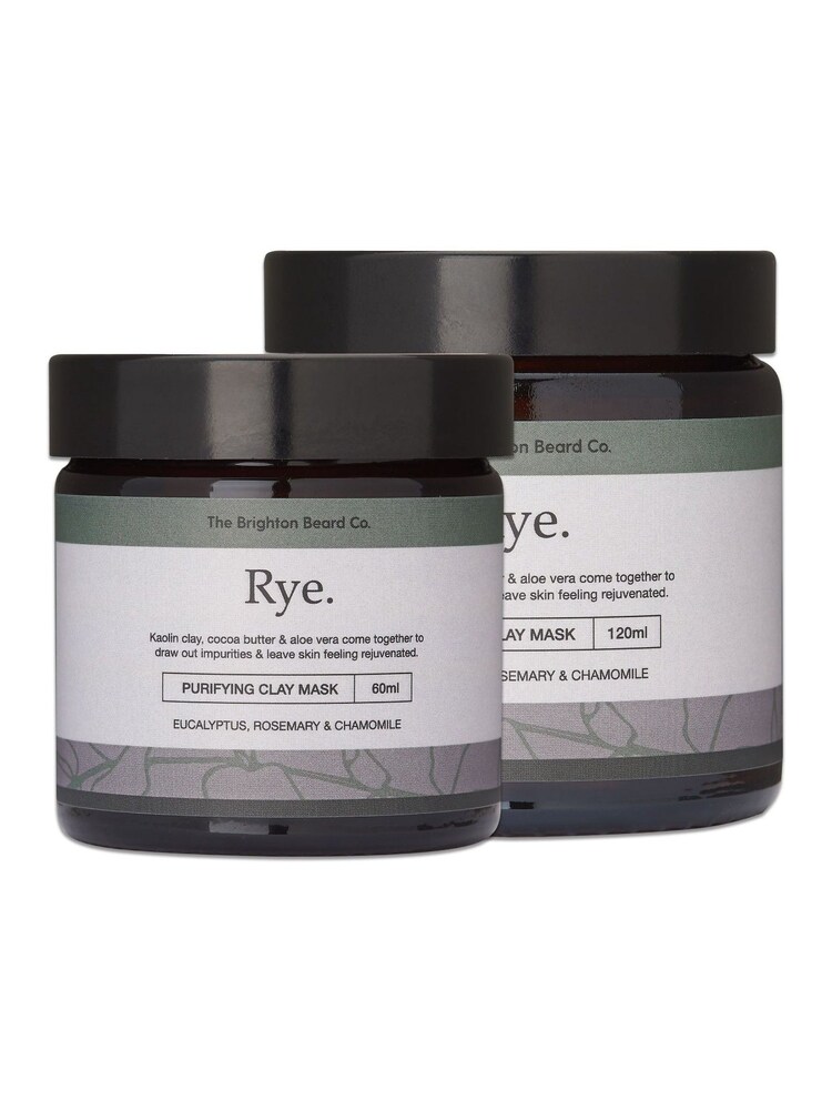 The Brighton Beard Co. Rye Purifying Clay Mask 120g - Image 2 of 4