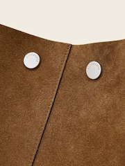 AllSaints Rosalie Suede Tote Bag - תמונה 6 מתוך 7