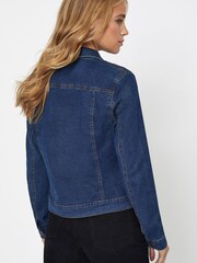 Vero Moda Dark Blue Classic Denim Jacket - Image 2 of 4