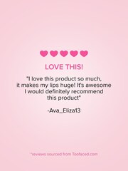 Too Faced Lip Injection Power Plumping Lip Gloss - Image 4 of 4