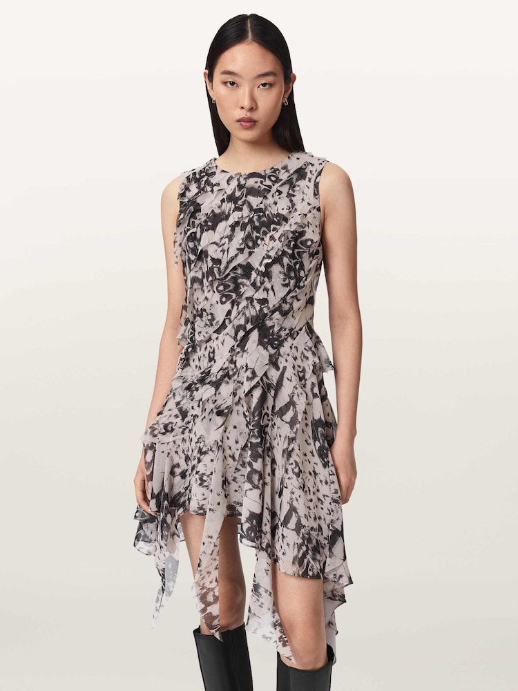 AllSaints White Angie Dress - Image 1 of 5