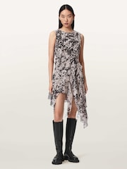 AllSaints White Angie Dress - Image 2 of 5