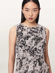 AllSaints White Angie Dress - Image 3 of 5