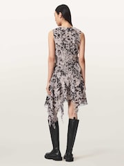 AllSaints White Angie Dress - Image 4 of 5
