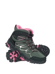 Mountain Warehouse Green Softshell Kids Walking Boots - Image 1 of 6