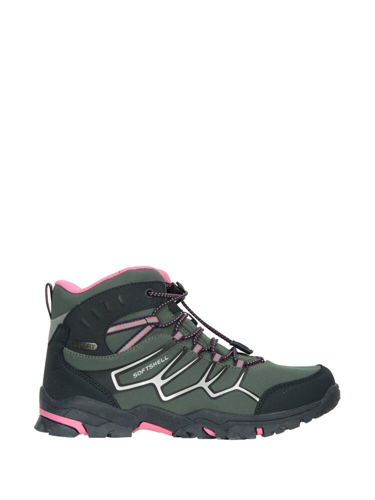Mountain Warehouse Green Softshell Kids Walking Boots - Image 2 of 6