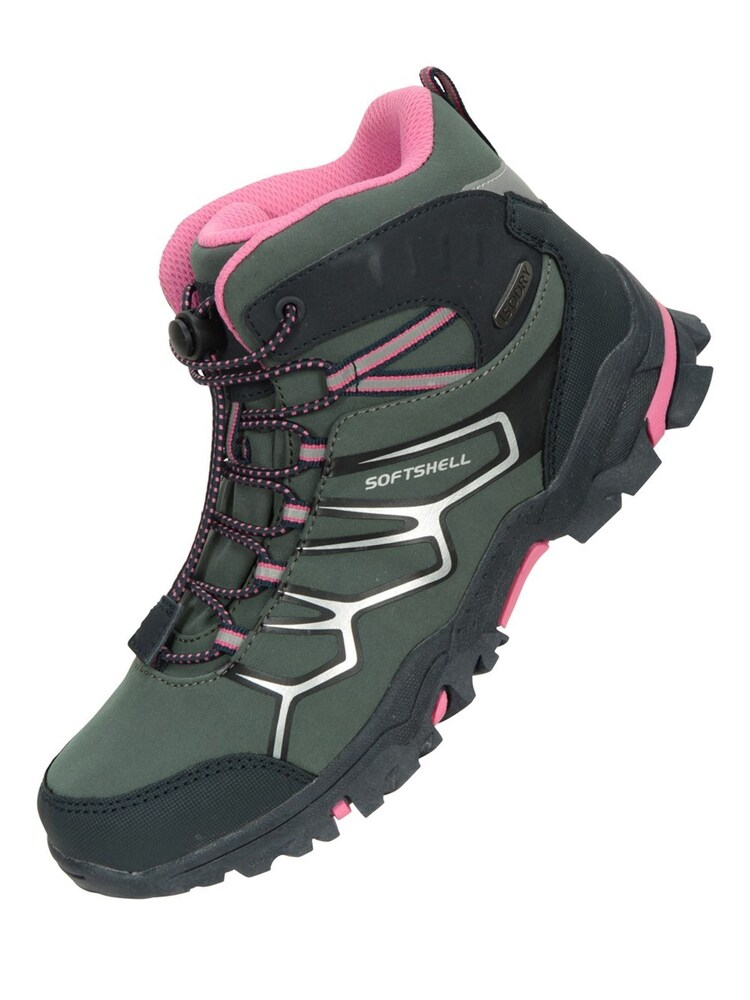 Mountain Warehouse Green Softshell Kids Walking Boots - Image 6 of 6