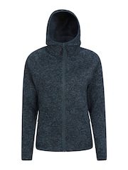 Mountain Warehouse Blue Nevis Womens Full Zip Hoodie - Image 1 of 6