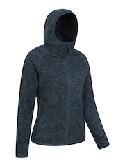 Mountain Warehouse Blue Nevis Womens Full Zip Hoodie - Image 2 of 6