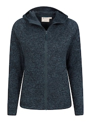 Mountain Warehouse Blue Nevis Womens Full Zip Hoodie - Image 5 of 6