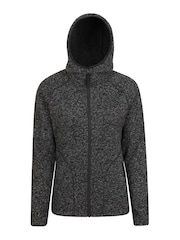 Mountain Warehouse Black Nevis Womens Full Zip Hoodie - Image 1 of 6