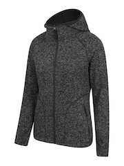 Mountain Warehouse Black Nevis Womens Full Zip Hoodie - Image 4 of 6