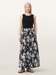 AllSaints Black Levy Skirt - Image 3 of 9