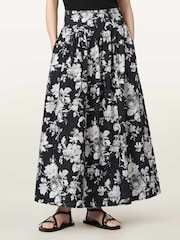 AllSaints Black Levy Skirt - Image 5 of 9