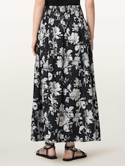 AllSaints Black Levy Skirt - Image 6 of 9
