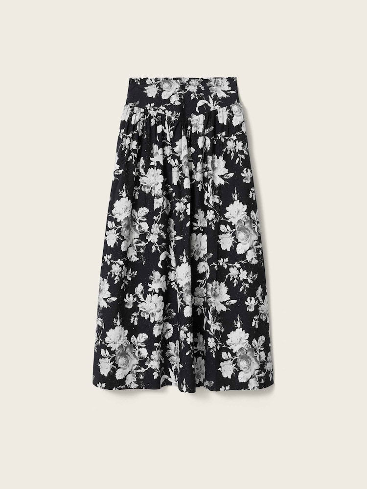AllSaints Black Levy Skirt - Image 9 of 9