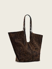 AllSaints Brown Ara Leppo E/W Tote - Image 2 of 7