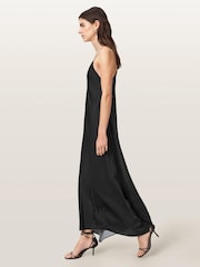 AllSaints Black Leona Dress - Image 5 of 6